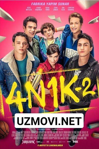 To'rt yigit va bir qiz-2 Turk Kino O'zbek tilida 2018
