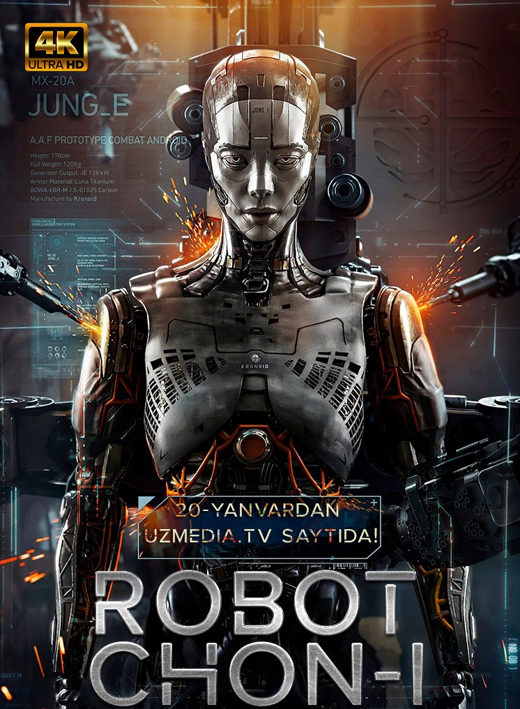 Robot Chon-I / Jung-E Koreya Netflix filmi Uzbek tilida 2023 tarjima kino skachat
