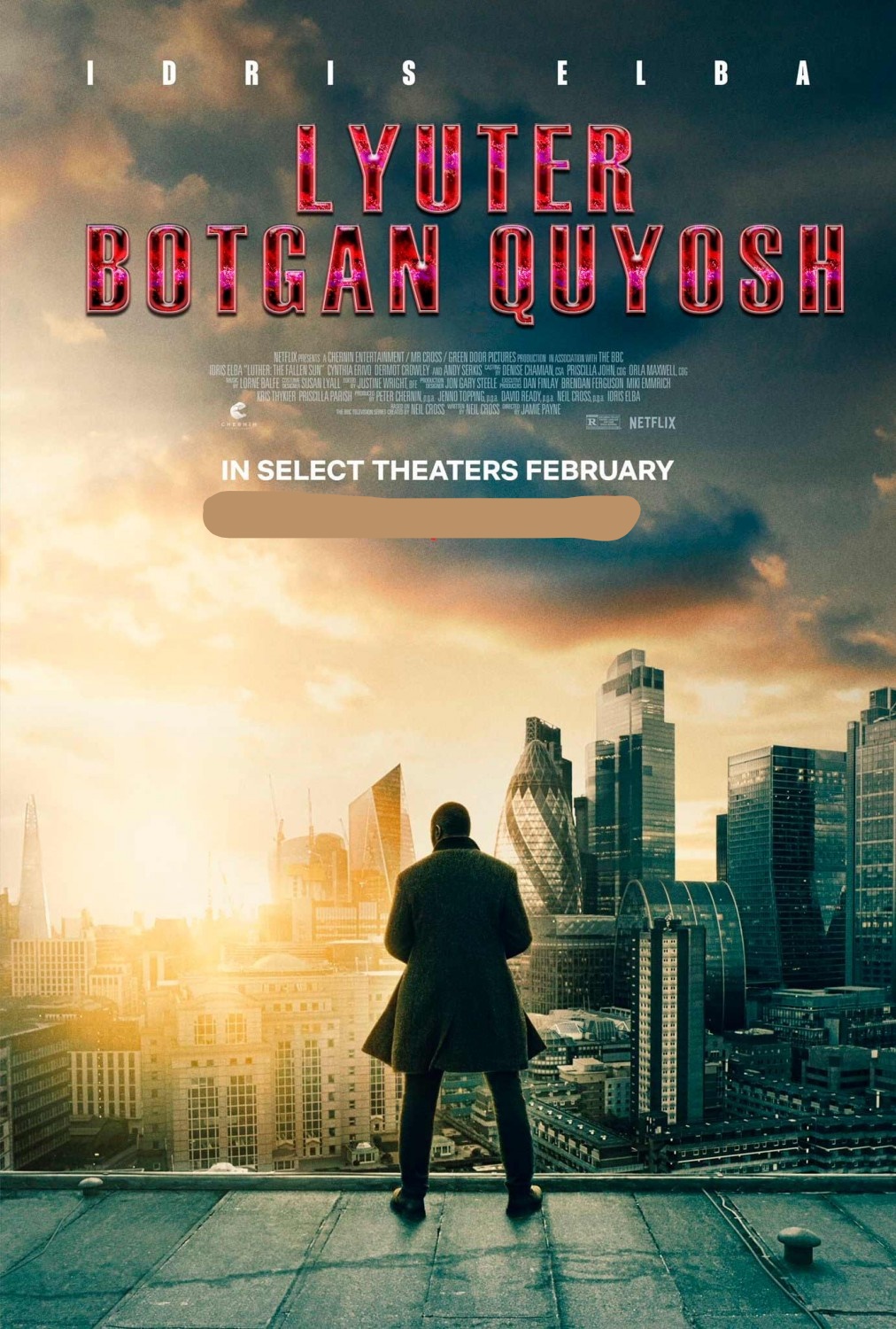 Lyuter: Qulagan quyosh Britaniya filmi Uzbek tilida 2023 tarjima kino Full HD skachat