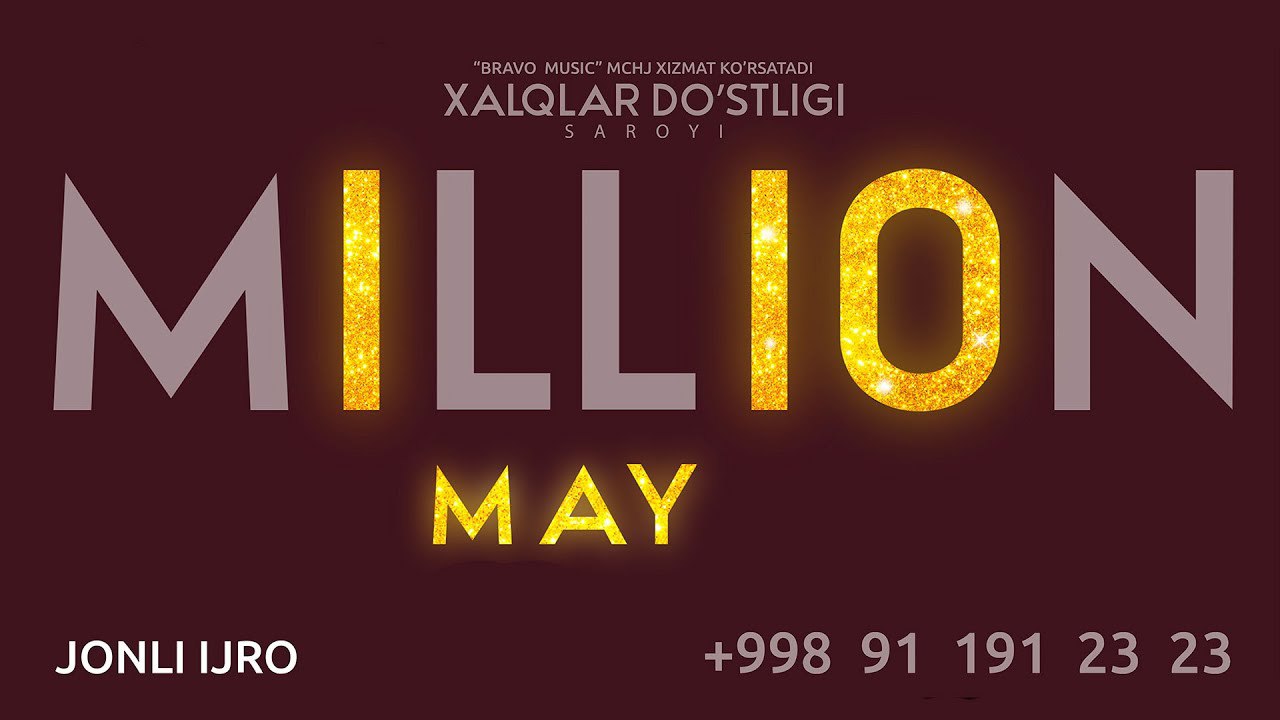 Million Jamoasi 10 Yillik Yubiley 2023 Konserti