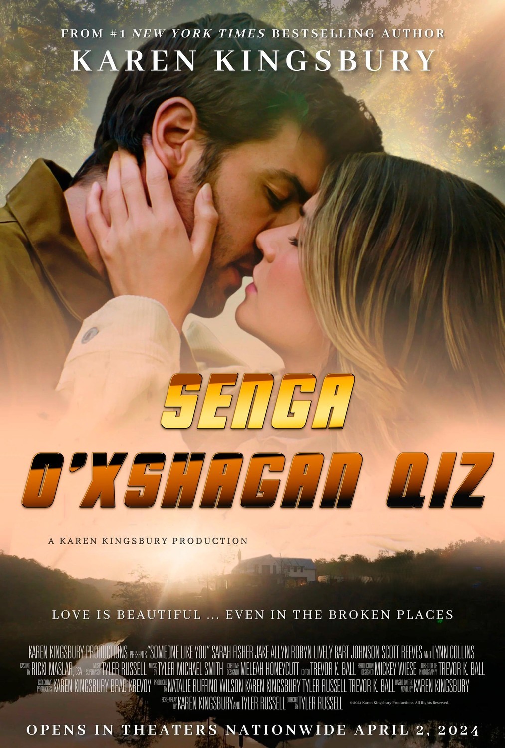 Senga o'xshagan qiz / Xuddi sen kabi (Romantik, Sevgi film) Uzbek tilida 2024 tarjima kino Full HD skachat