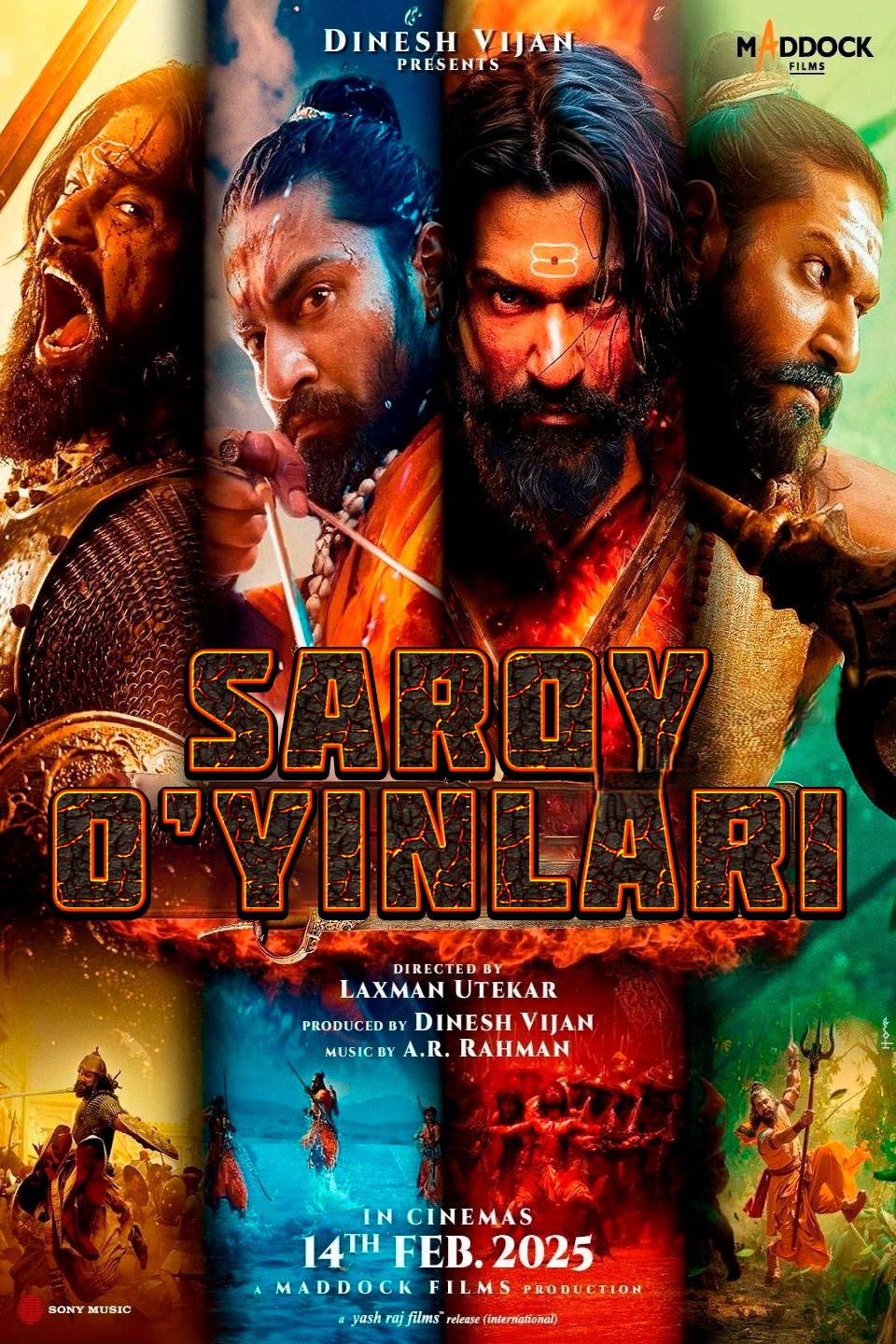 Saroy o'yinlari / Arslonning o'g'li / Sher o'g'li Hind kino Uzbek tilida 2025 tarjima kino HD skachat