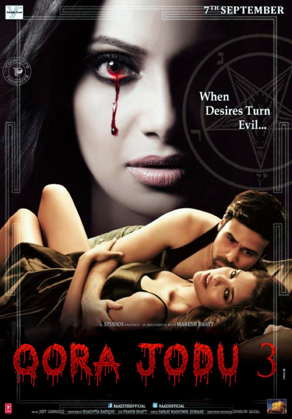 Qora jodu 3 / Sir 3 / Raaz 3: Uchinchi o'lchov Hind kino 2012 Uzbek tilida tarjima kino HD skachat