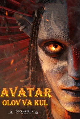 Avatar 3: Olov va kul Premyera 2025 Uzbek tilida O'zbekcha tarjima kino Full HD skachat