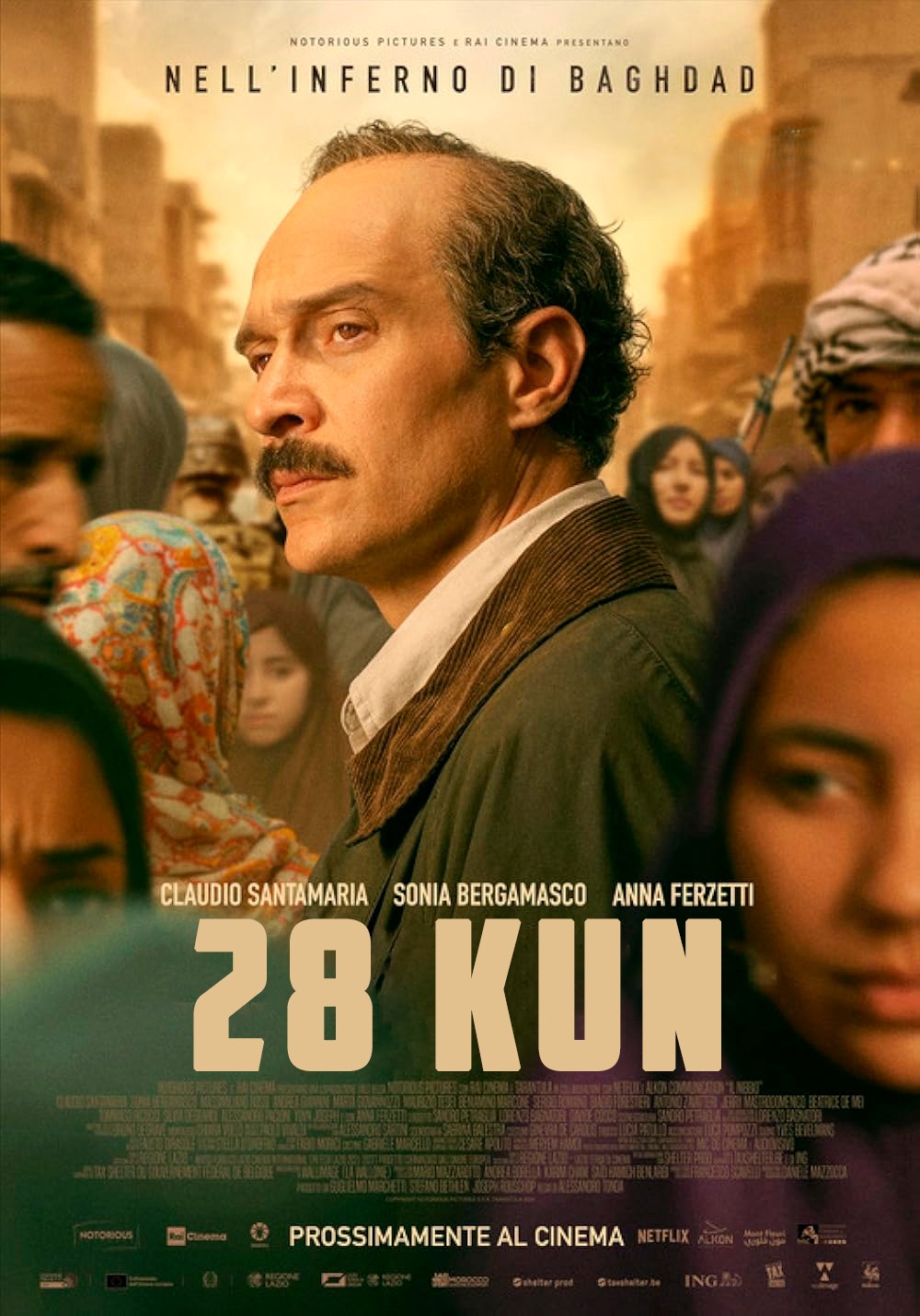 Muzokarachi / 28 kun Premyera Italiya filmi Uzbek tilida O'zbekcha 2025 tarjima kino Full HD skachat
