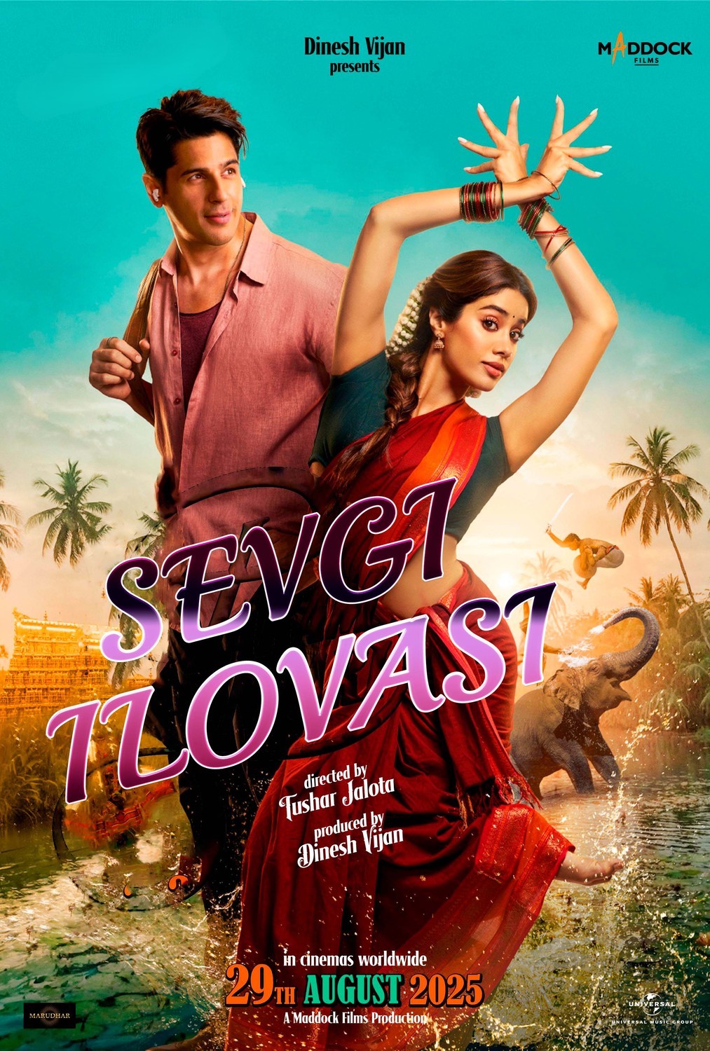 Sevgi ilovasi / Param va Sundari Hind kino Uzbek tilida O'zbekcha 2025 tarjima kino Full HD tas-ix skachat