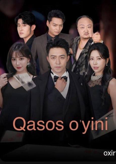Qasos o'yini 1-2-3-4-5-6-7-8-9-10-20-30-40-50-60-70 Qism Koreya seriali uzbek tilida Barcha qismlar 2025 HD skachat